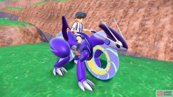 You can ride on Miraidon. (Credit: The Pok&eacute;mon Company)