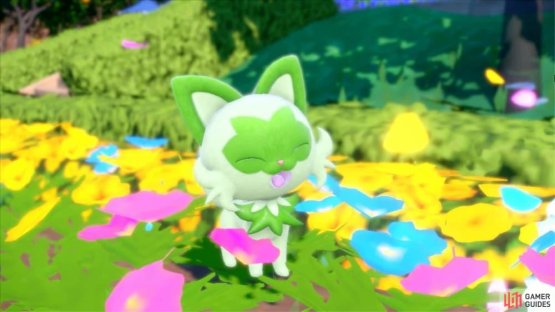 Is your heart already set on Sprigatito? (Credit: The Pok&eacute;mon Company)