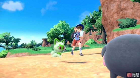 You can have a Pok&eacute;mon travel alongside you. (Credit: The Pok&eacute;mon Company)