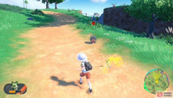 If there&rsquo;s a nearby Pok&eacute;mon&hellip;(Credit: The Pok&eacute;mon Company)