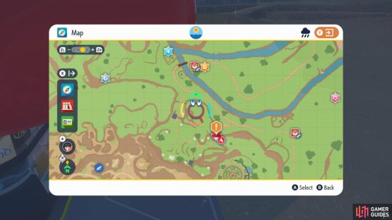 The Fire Crew&rsquo;s base on the map.