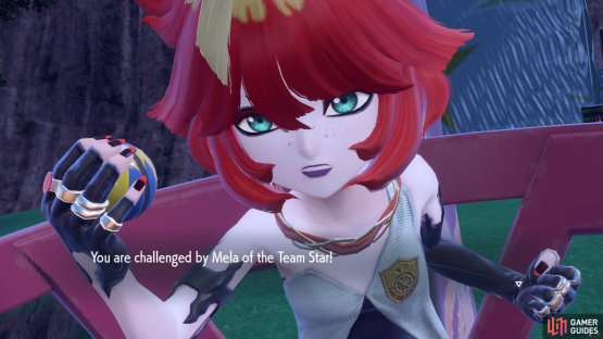 Mela looks like she can take you on.