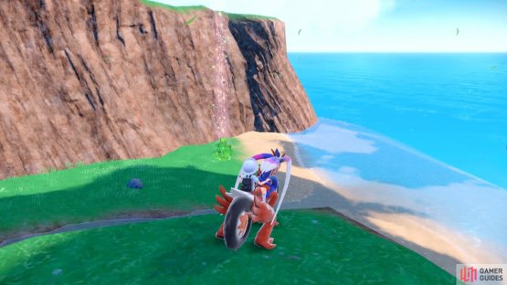 You can recharge the Tera Orb at shining crystals. (Credit: The Pok&eacute;mon Company)