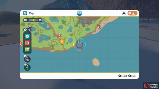 Return to where you found purple stake 4