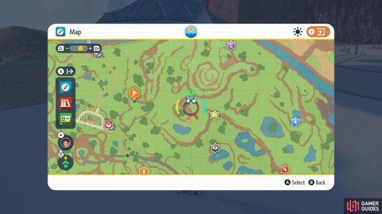 The next flag icon takes you just northeast of Los Platos