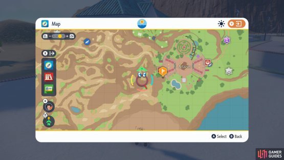 The final flag icon has you heading just south of Artazon