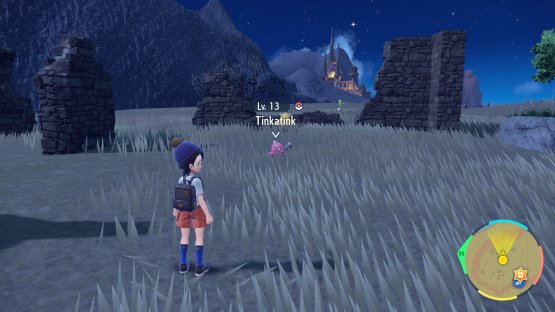 to find a Tinkatink by the ruins.