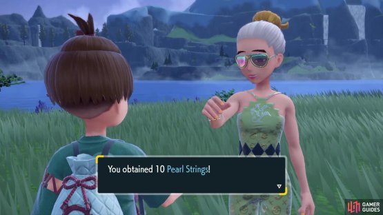 Trains will receive 10 Pearl Strings for their next reward.
