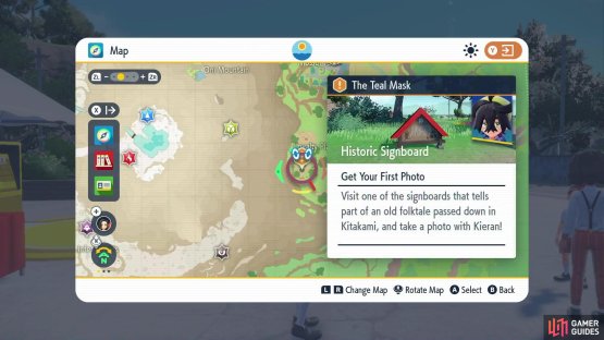 First Signpost Location.
