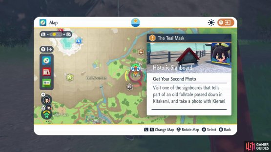 Second Signpost Location.