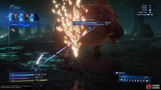 The Dual Horn has quite a lot of HP to get through
