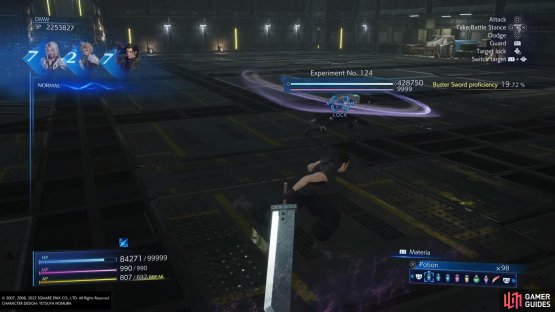 Sephiroth has a multi-hit normal attack