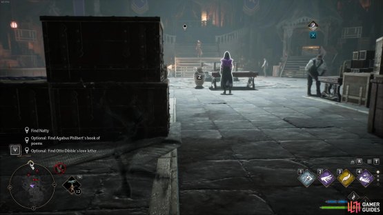 There are plenty of Ashwinder Foes to fight and pick off here.