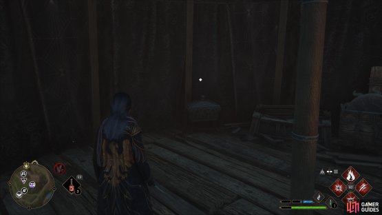 to find the Collection Chest sitting inside a Tent.