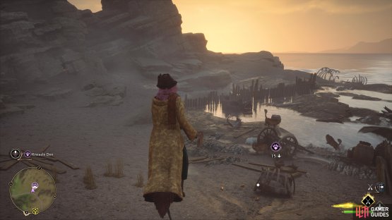 !Kneazle den in Clagmar Coast.