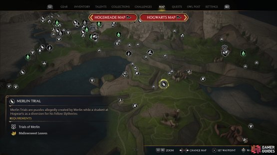 Head to this location on the map