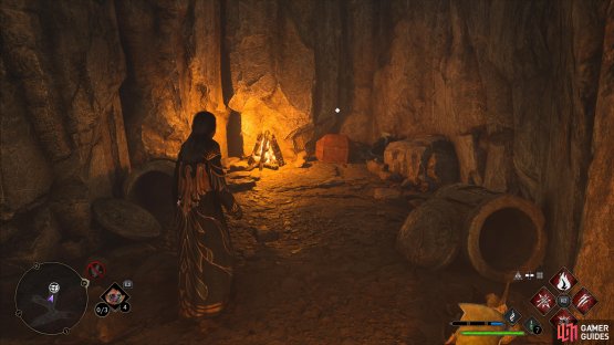 and you&rsquo;ll find the Collection Chest down a side path.