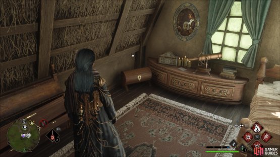 to find the Collection Chest sitting upstairs