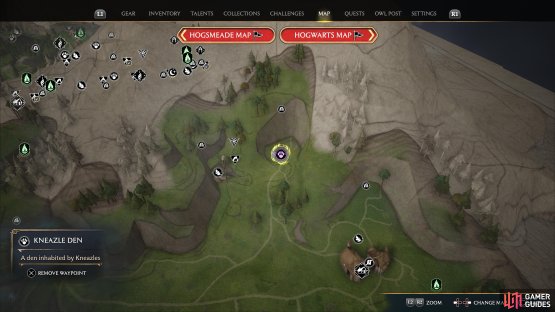 !Kneazle den location.