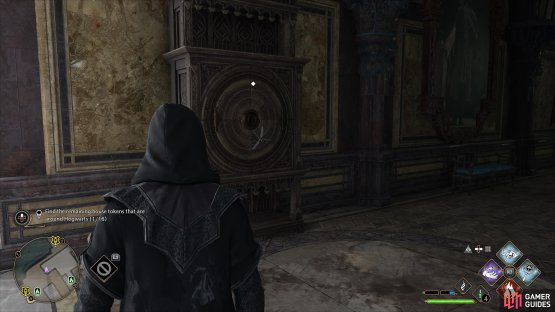 The second Daedalian Key cabinet location