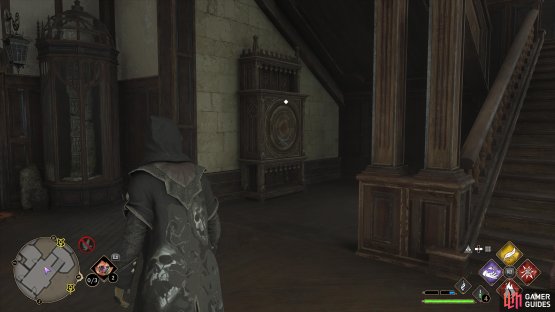 The eleventh Daedalian Key cabinet location
