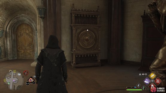 The twelth Daedalian Key cabinet location