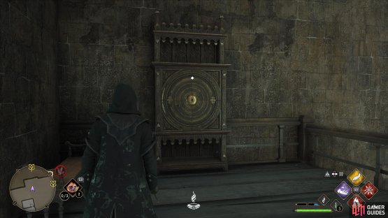 The thirteenth Daedalian Key cabinet location