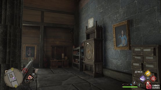 The fourteenth Daedalian Key cabinet location