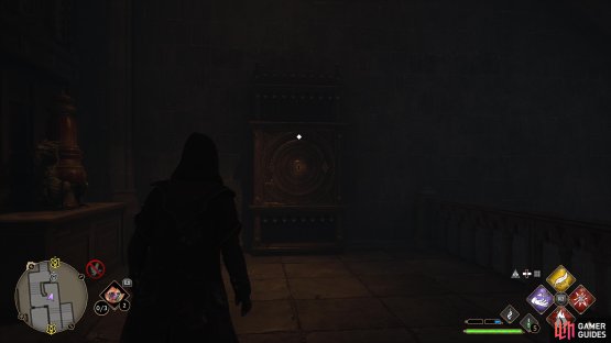 The fifteenth Daedalian Key cabinet location