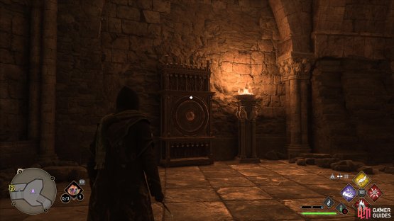The sixteenth Daedalian Key cabinet location