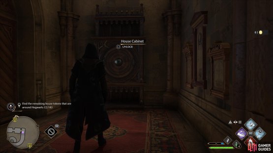 The third Daedalian Key cabinet location