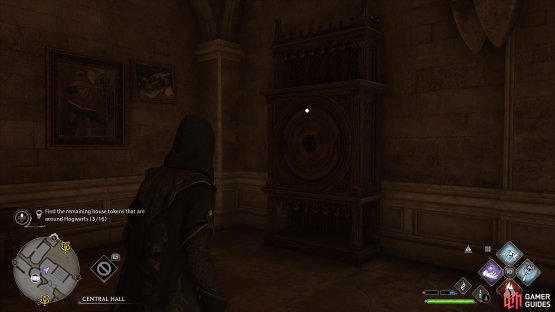 The fourth Daedalian Key cabinet location