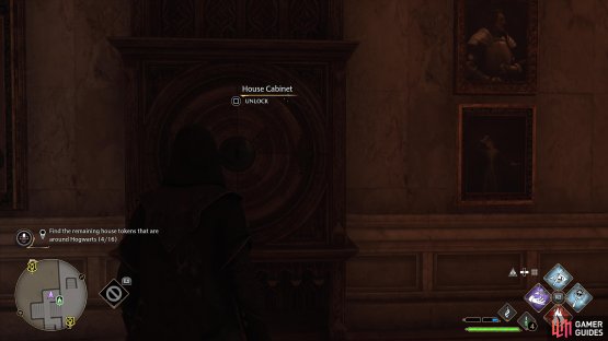 The fifth Daedalian Key cabinet location