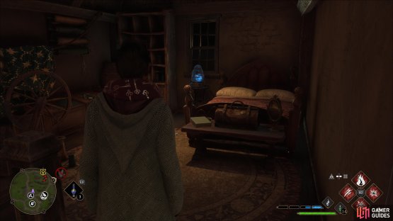 Check inside the house next to the Vendor.