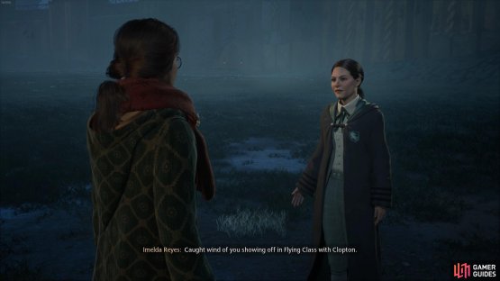 The actions in the Flight Class will lead to more dialogue options for role play later on.
