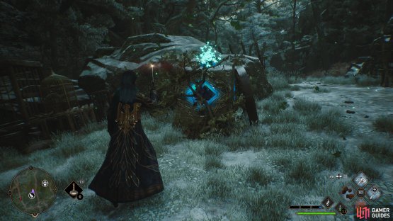 and navigate the butterflies to the stones with Lumos.