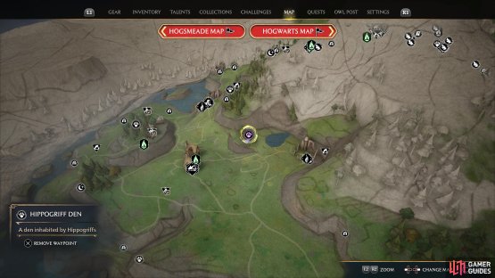 !Hippogriff den location.