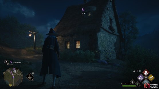 to find the first chest in this building.