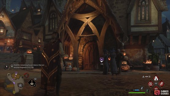 to find the fourth chest inside The Three Broomstick