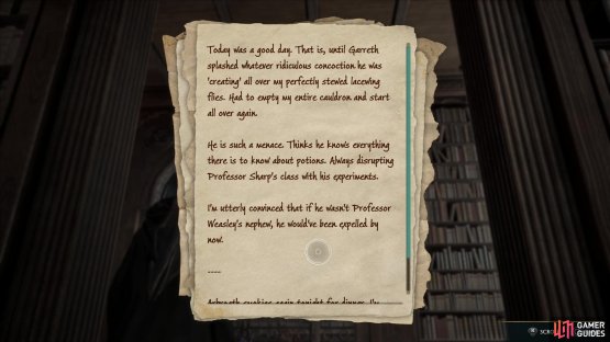 One of the books - Cressida&rsquo;s diary - reveals that Cressida has some negative opinions of her classmates.