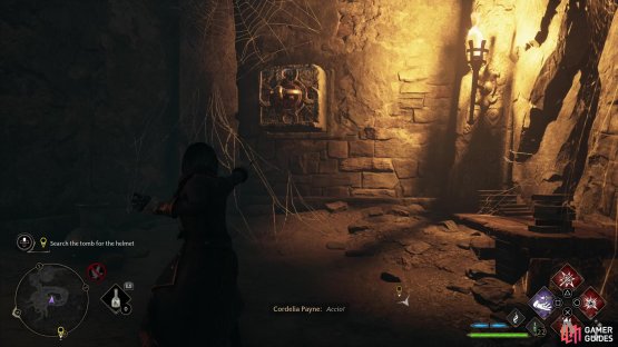 then after diving into the pit, find a handle you can pull with !Accio to create a shortcut.