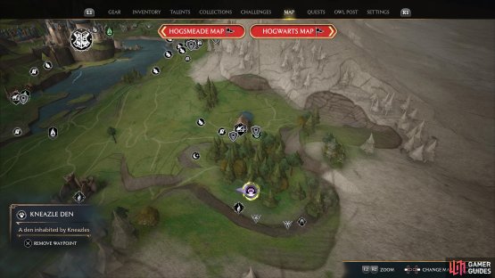 !Kneazle den location