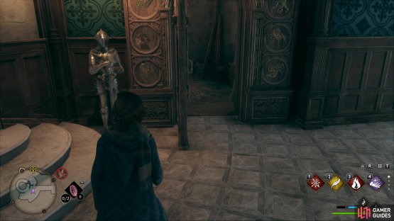 You&rsquo;ll find the chest just inside the small room here.