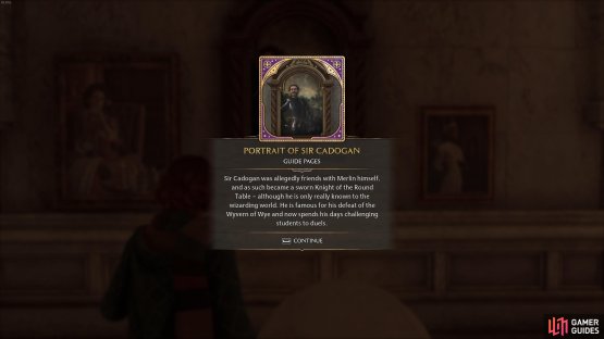The description for the Portrait of Sir Cadogan page.