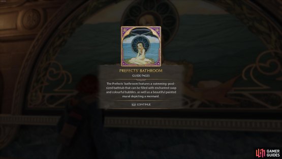 The description for the Prefect&rsquo;s Bathroom Field Guide Page.