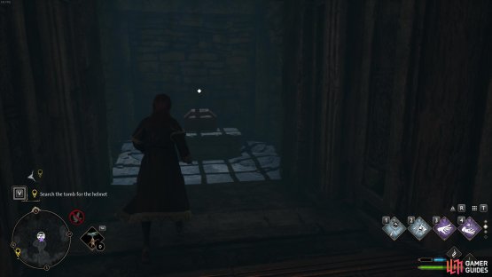 You&rsquo;ll find the Collection Chest here above a ledge while exploring the cave.