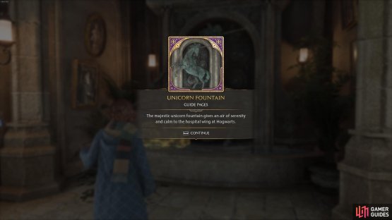 The description for the Unicorn Fountain page.