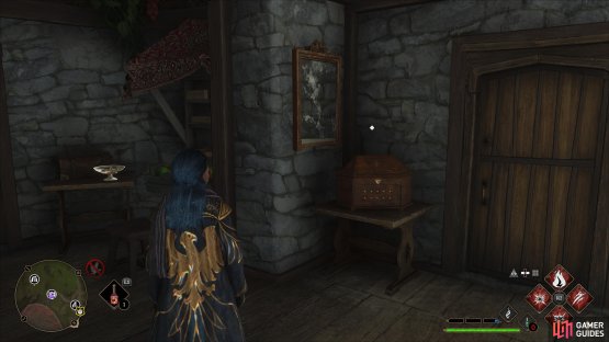 and you&rsquo;ll find the chest near the right of the door.