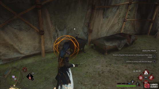 and you&rsquo;ll find the chest in the tent.