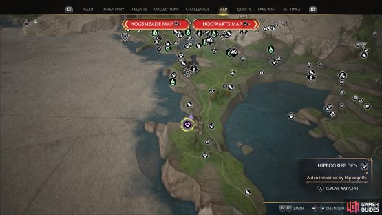 !Hippogriff den location.